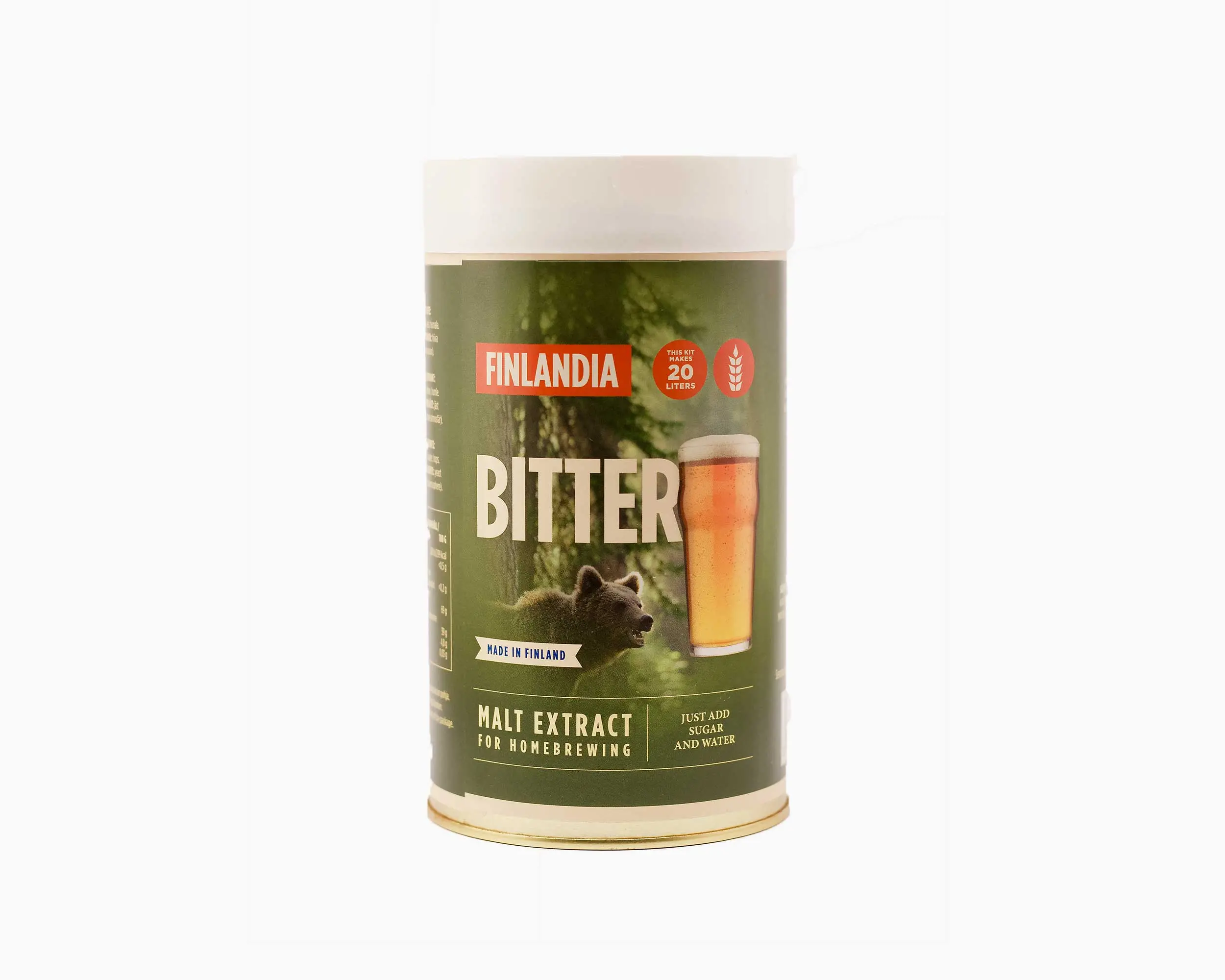 Пивной набор Finlandia Bitter, банка 1,5 кг, Senson Oy, Финляндия